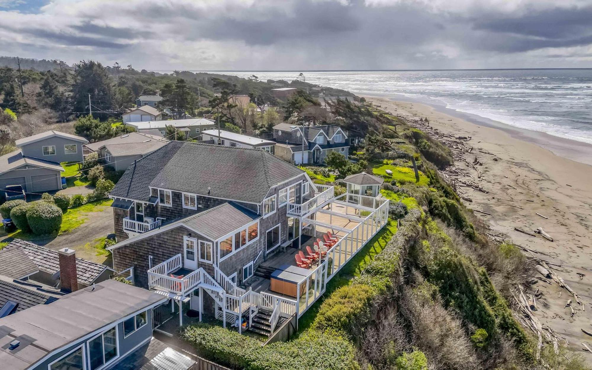 Cliff House - Waldport Villa Dış mekan fotoğraf
